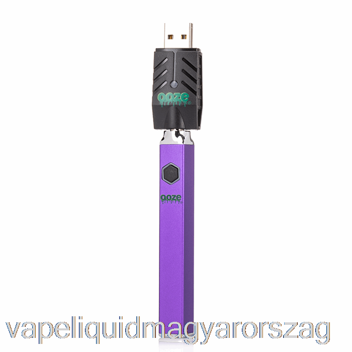 Ooze Quad Flex Temp 500mah Akkumulátor Lila Vape Toll